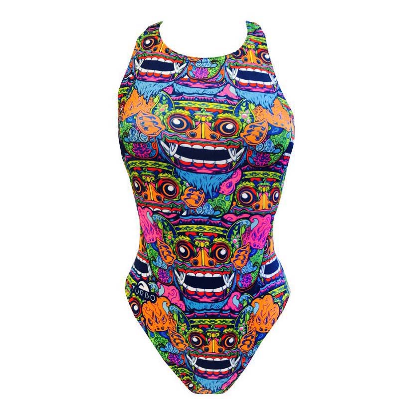 Turbo Bali Tribal Swimsuit Mehrfarbig 5XL Frau von Turbo