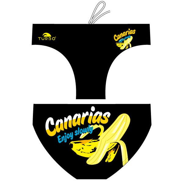 Turbo Banana Enjoy Slowly Swimming Brief Schwarz S Mann Turbo Banana Enjoy Slowly Swimming Brief Schwarz S Mann von Turbo
