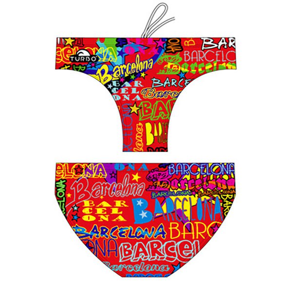 Turbo Barcelona Lights Waterpolo Swimming Brief Mehrfarbig 3-4 Years Junge Turbo Barcelona Lights Waterpolo Swimming Brief Mehrfarbig 3-4 Years Junge von Turbo