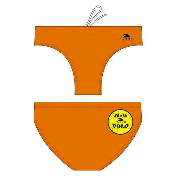 Turbo Basic Swimming Brief Orange L Mann von Turbo