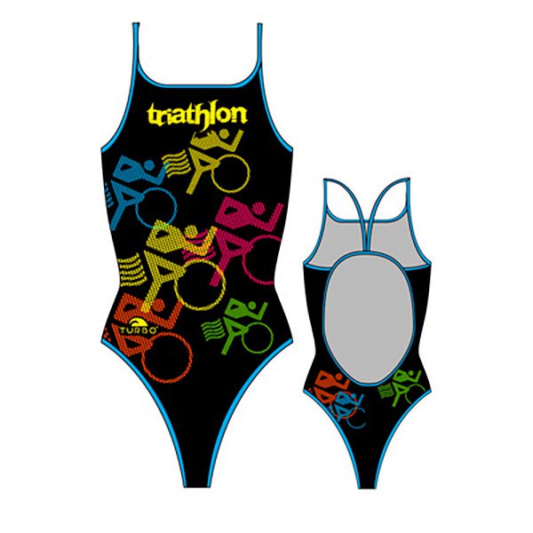Turbo Bikes Triathlon Swimsuit Schwarz 2XL Frau Turbo Bikes Triathlon Swimsuit Schwarz 2XL Frau von Turbo