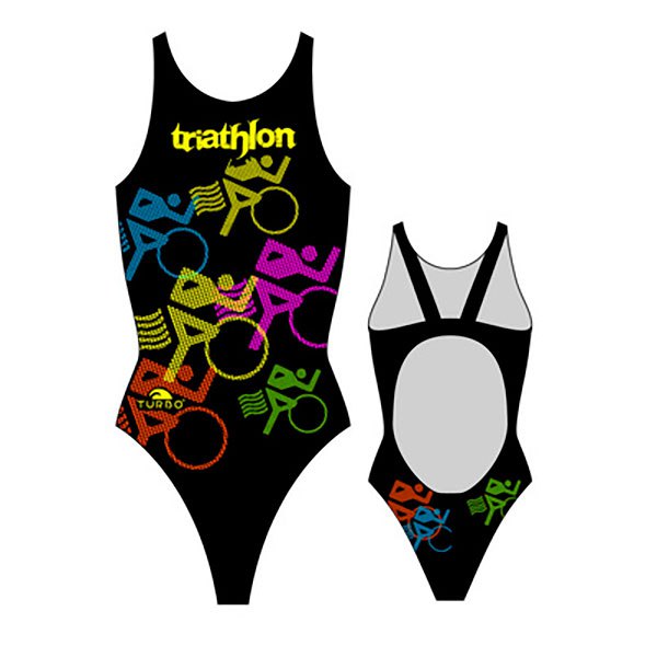 Turbo Bikes Triathlon Swimsuit Schwarz 4XL Frau Turbo Bikes Triathlon Swimsuit Schwarz 4XL Frau von Turbo