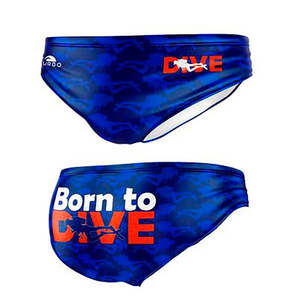 Turbo Bron To Dive 2024 Swimming Brief Blau 3-4 Years Junge Turbo Bron To Dive 2024 Swimming Brief Blau 3-4 Years Junge von Turbo