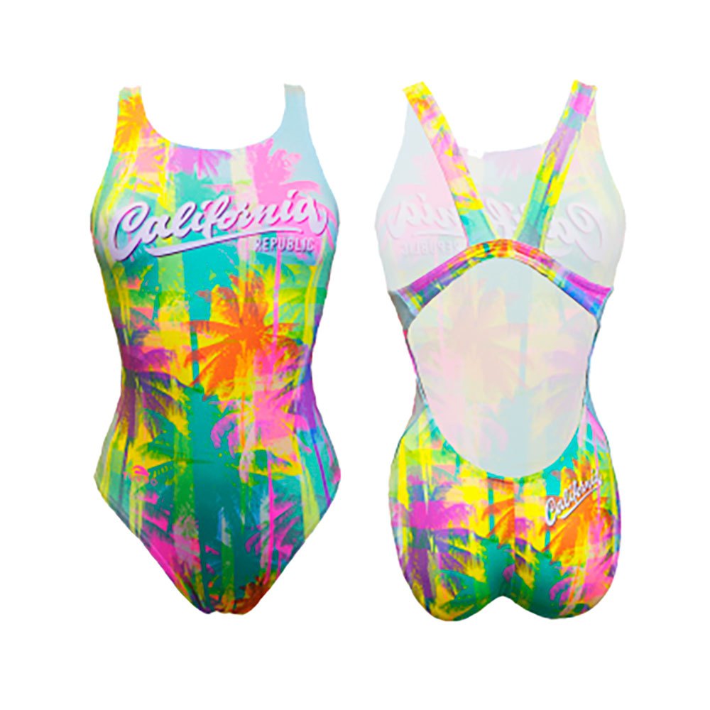 Turbo Cali Palms Swimsuit Mehrfarbig 5-6 Years Mädchen Turbo Cali Palms Swimsuit Mehrfarbig 5-6 Years Mädchen von Turbo