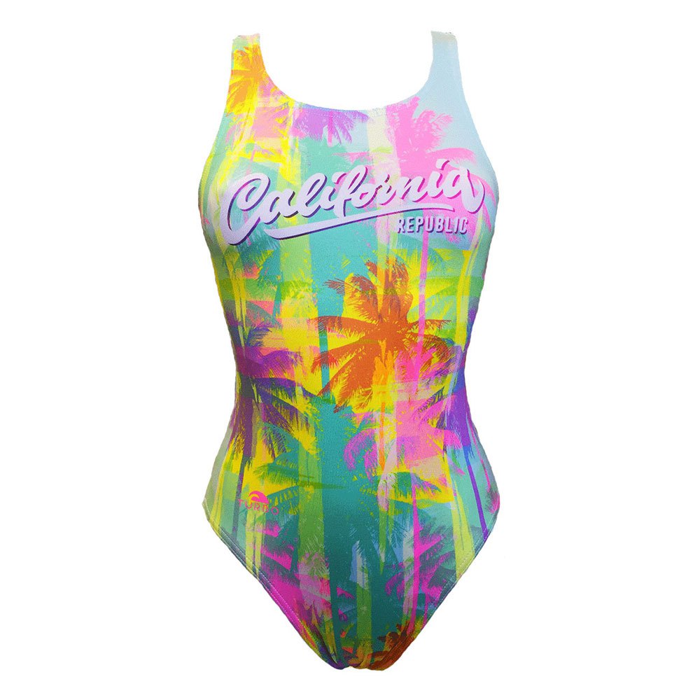 Turbo Cali Palms Swimsuit Mehrfarbig S Frau Turbo Cali Palms Swimsuit Mehrfarbig S Frau von Turbo