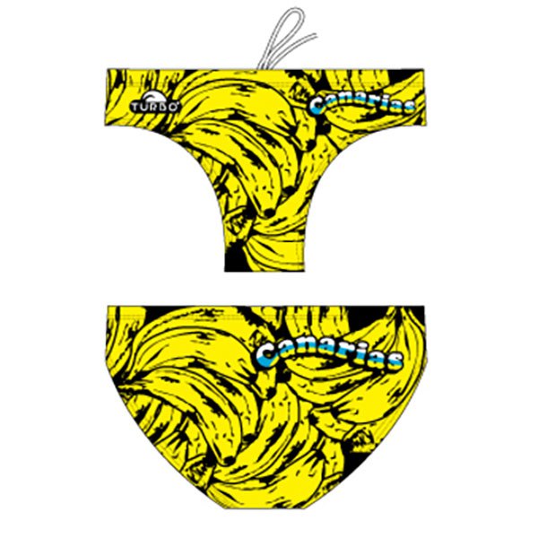 Turbo Canarias Bananas Swimming Brief Gelb 4XL Mann Turbo Canarias Bananas Swimming Brief Gelb 4XL Mann von Turbo