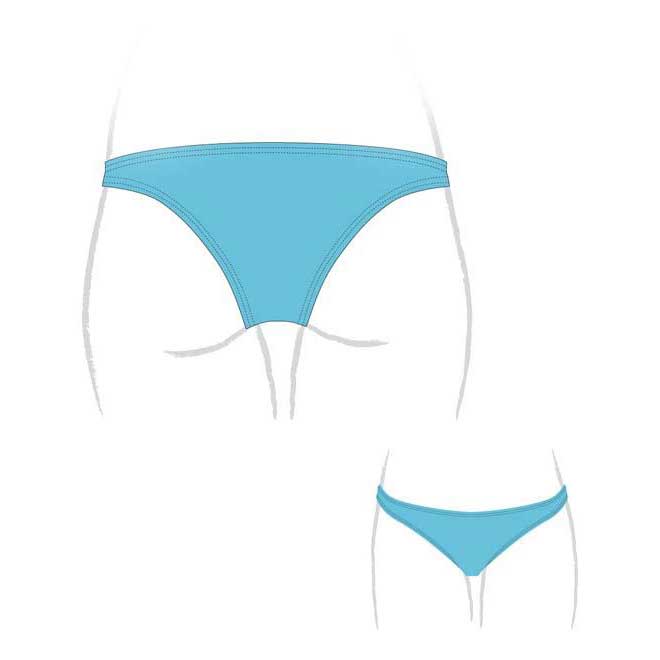 Turbo Capri Bikini Bottom Blau M Frau Turbo Capri Bikini Bottom Blau M Frau von Turbo