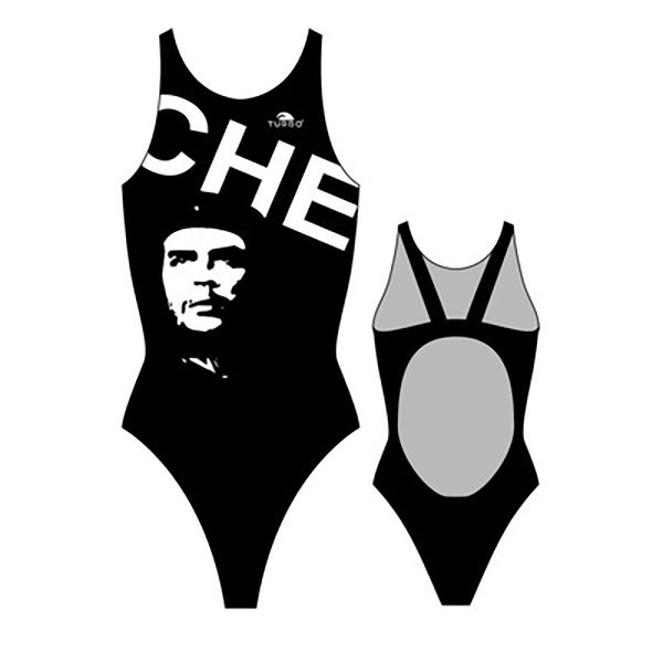 Turbo Che Guevara Pro Resist Swimsuit Schwarz 3XL Frau von Turbo