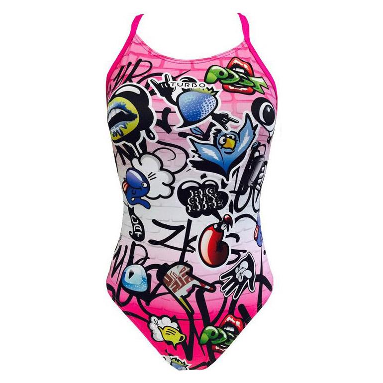 Turbo City Swimsuit Mehrfarbig S Frau Turbo City Swimsuit Mehrfarbig S Frau von Turbo