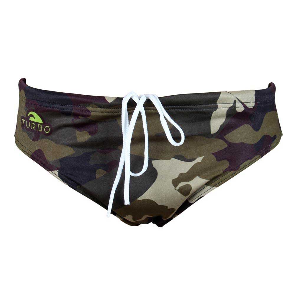 Turbo Commando Swimming Brief Grün 4XL Mann von Turbo