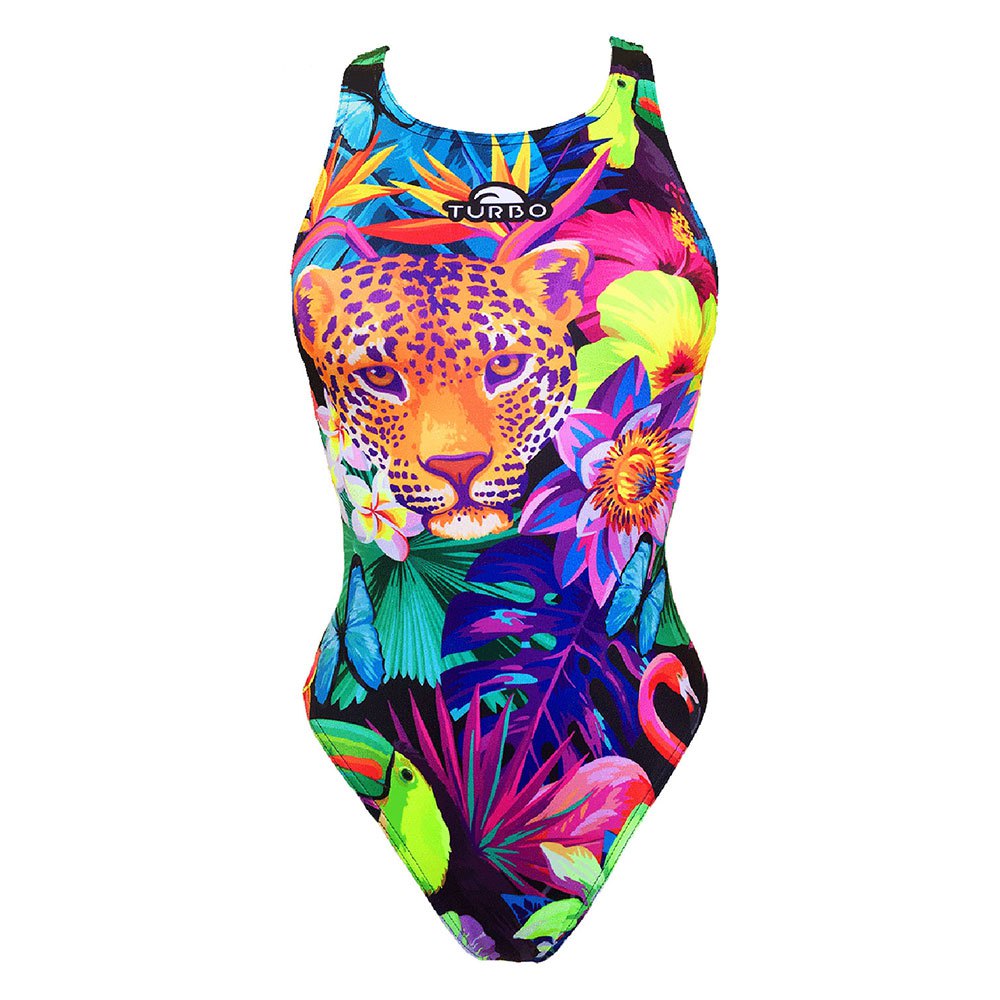 Turbo Cool Tiger Swimsuit Rosa 2XL Frau von Turbo