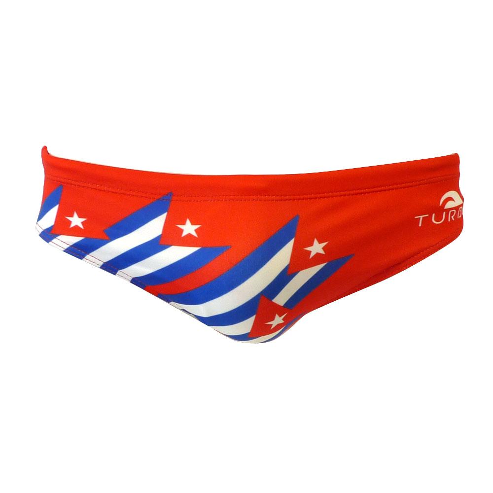 Turbo Cuba Stars Swimming Brief Rot 5XL Mann von Turbo
