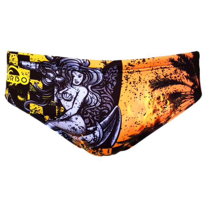 Turbo Dirty Surf Swimming Brief Orange XL Mann Turbo Dirty Surf Swimming Brief Orange XL Mann von Turbo