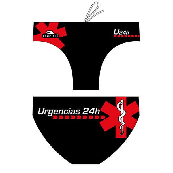 Turbo Emergency 24 Hour Swimming Brief Schwarz L Mann Turbo Emergency 24 Hour Swimming Brief Schwarz L Mann von Turbo