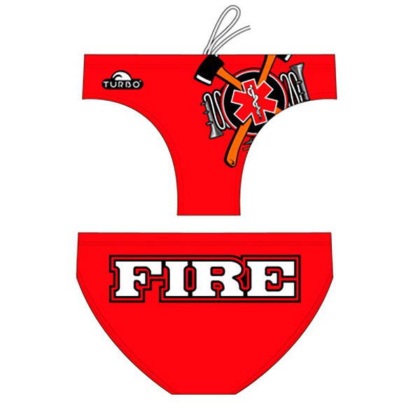 Turbo Fire Swimming Brief Rot XL Mann Turbo Fire Swimming Brief Rot XL Mann von Turbo