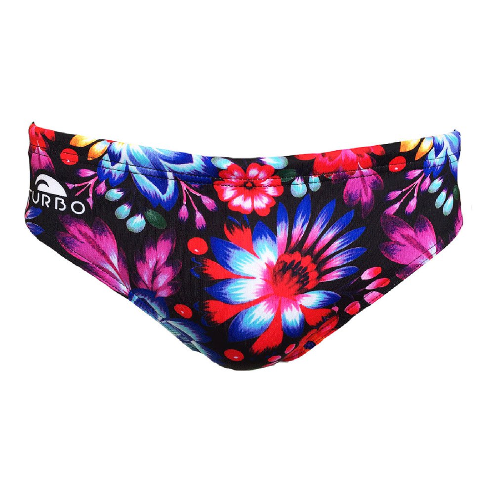 Turbo Flower Swimming Brief Mehrfarbig 4XL Mann von Turbo