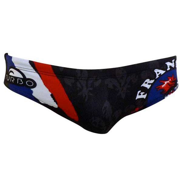 Turbo France Coq Swimming Brief Schwarz 12-24 Months Junge von Turbo