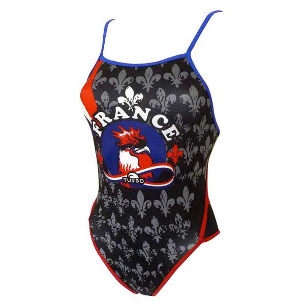 Turbo France Coq Thin Strap Swimsuit Schwarz 9-10 Years Mädchen Turbo France Coq Thin Strap Swimsuit Schwarz 9-10 Years Mädchen von Turbo