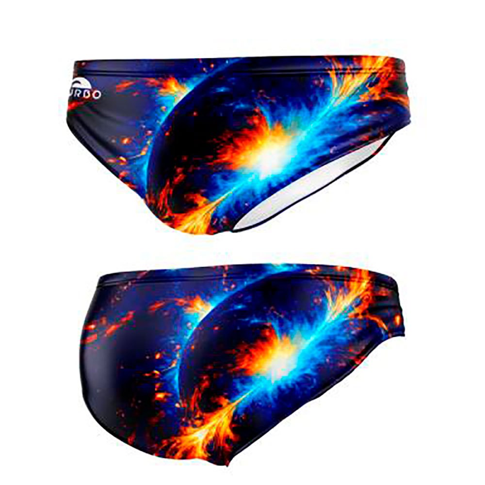 Turbo Galaxy Fire Swimming Brief Mehrfarbig 5-6 Years Junge von Turbo