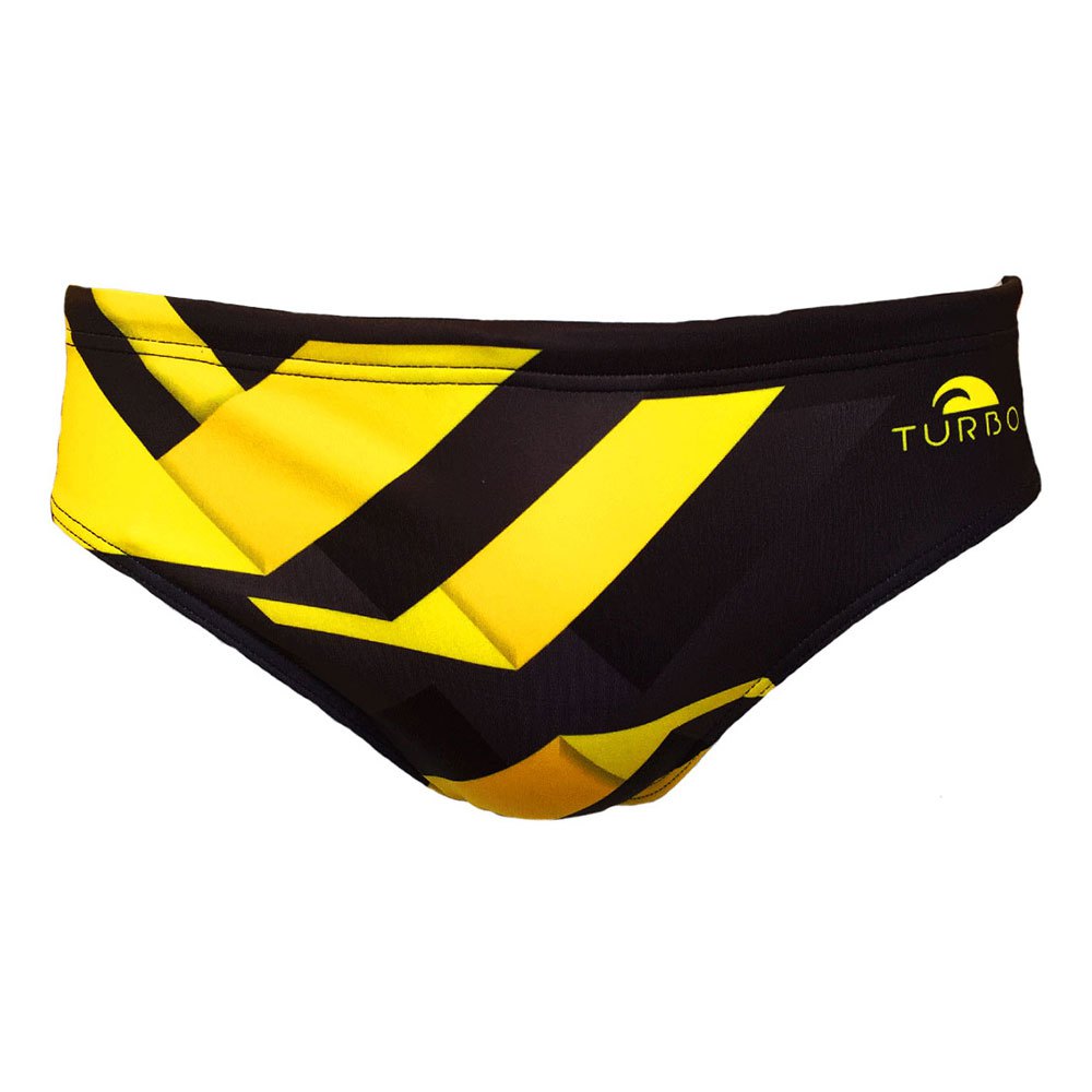 Turbo Garage Swimming Brief Gelb,Schwarz 2XL Mann von Turbo