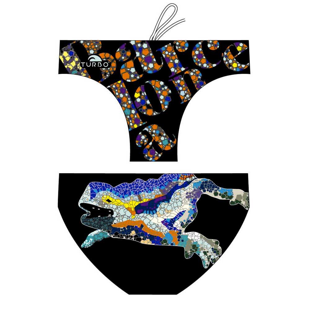 Turbo Gaudi Bcn Swimming Brief Schwarz S Mann Turbo Gaudi Bcn Swimming Brief Schwarz S Mann von Turbo