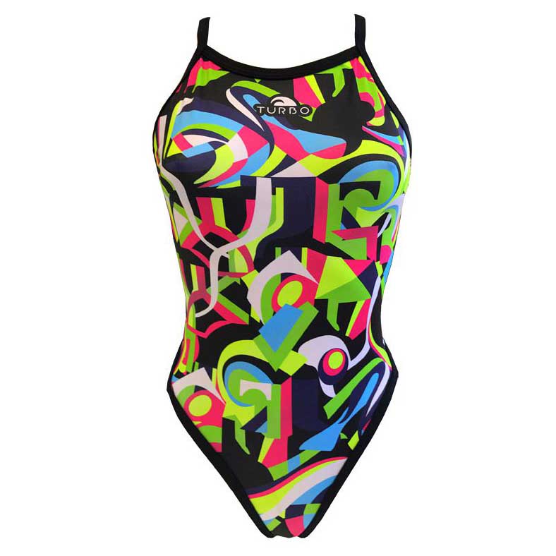 Turbo Geo Abstract Swimsuit Mehrfarbig L Frau Turbo Geo Abstract Swimsuit Mehrfarbig L Frau von Turbo