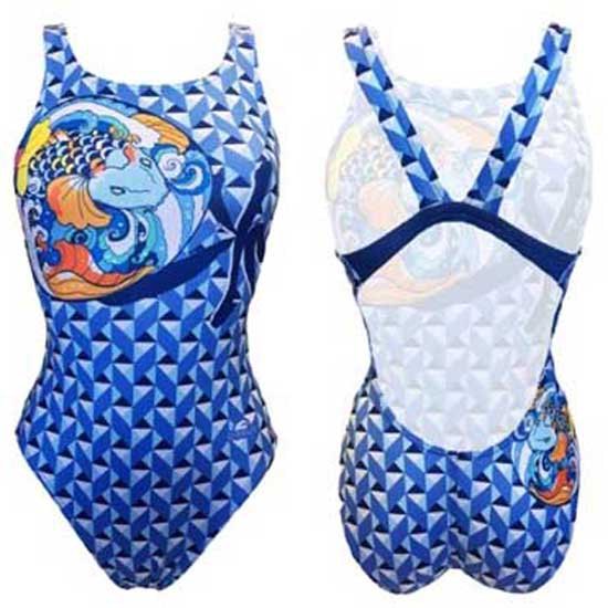 Turbo Geo Carpa Swimsuit Blau 11-12 Years Mädchen Turbo Geo Carpa Swimsuit Blau 11-12 Years Mädchen von Turbo
