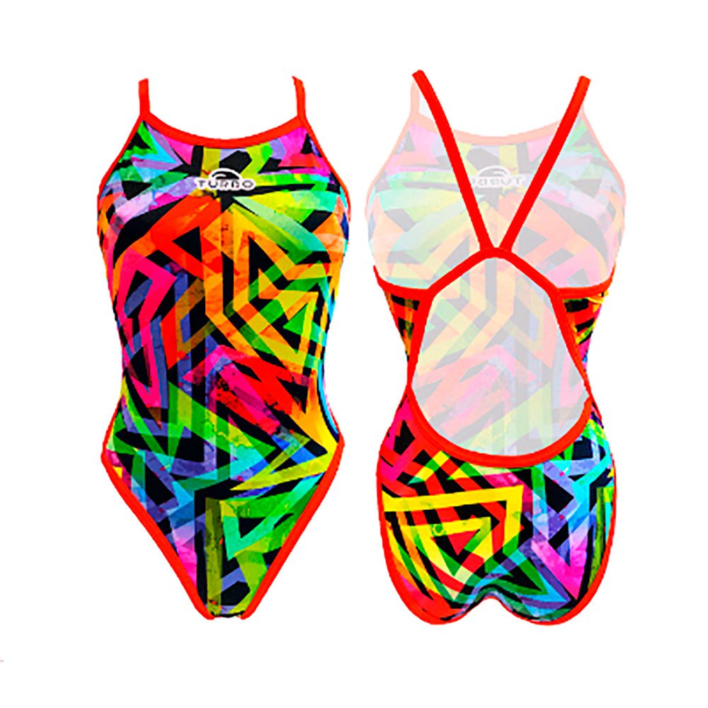 Turbo Geoflu Swimsuit Mehrfarbig 3XL Frau Turbo Geoflu Swimsuit Mehrfarbig 3XL Frau von Turbo