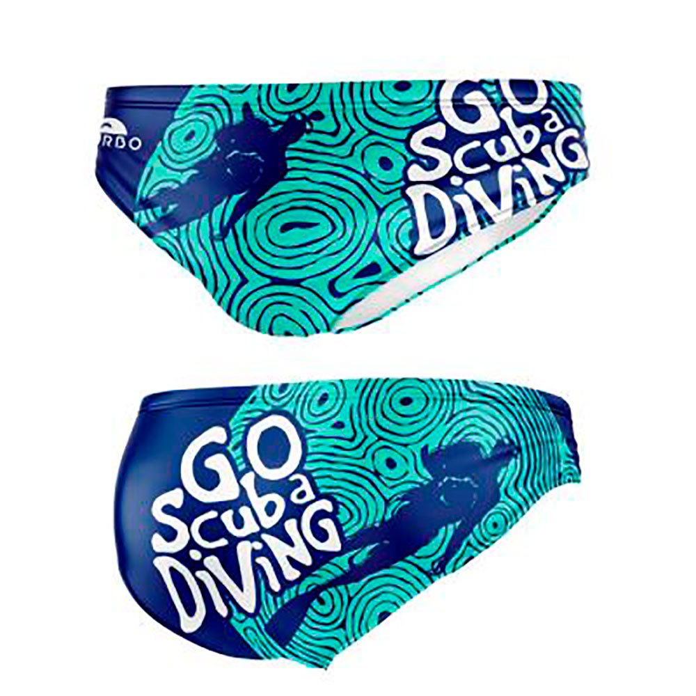 Turbo Go Scuba Swimming Brief Grün 5XL Mann Turbo Go Scuba Swimming Brief Grün 5XL Mann von Turbo