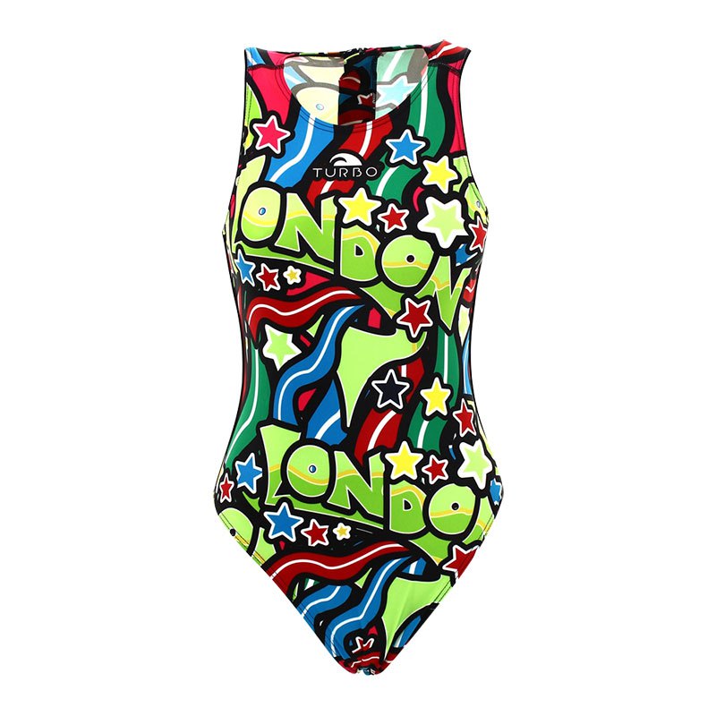 Turbo Graffiti London Swimsuit Mehrfarbig 5XL Frau Turbo Graffiti London Swimsuit Mehrfarbig 5XL Frau von Turbo