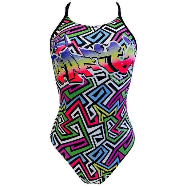 Turbo Greka Swimsuit Mehrfarbig 4XL Frau von Turbo