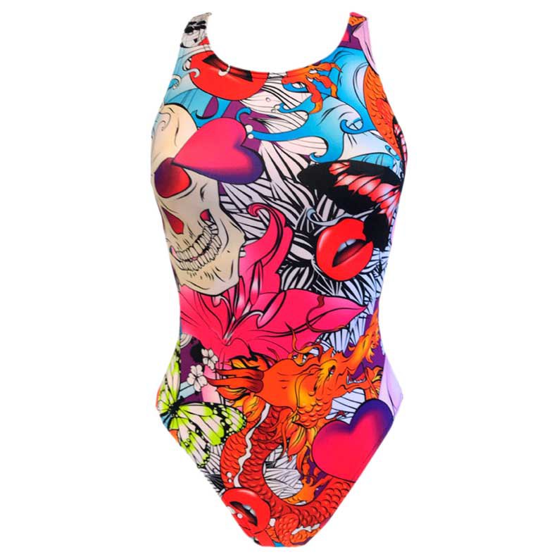 Turbo Hallo Swimsuit Mehrfarbig 5XL Frau von Turbo