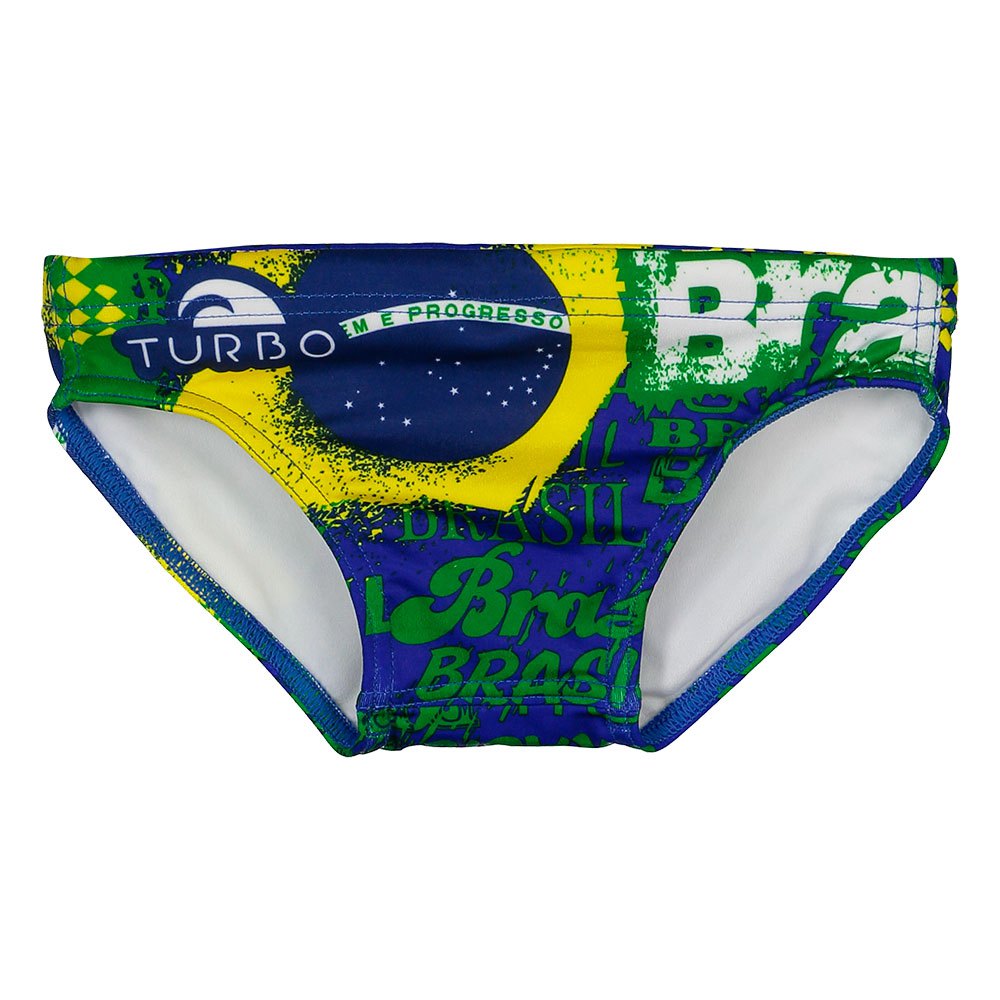 Turbo Happy Brasil Swimming Brief Mehrfarbig 5-6 Years Junge Turbo Happy Brasil Swimming Brief Mehrfarbig 5-6 Years Junge von Turbo