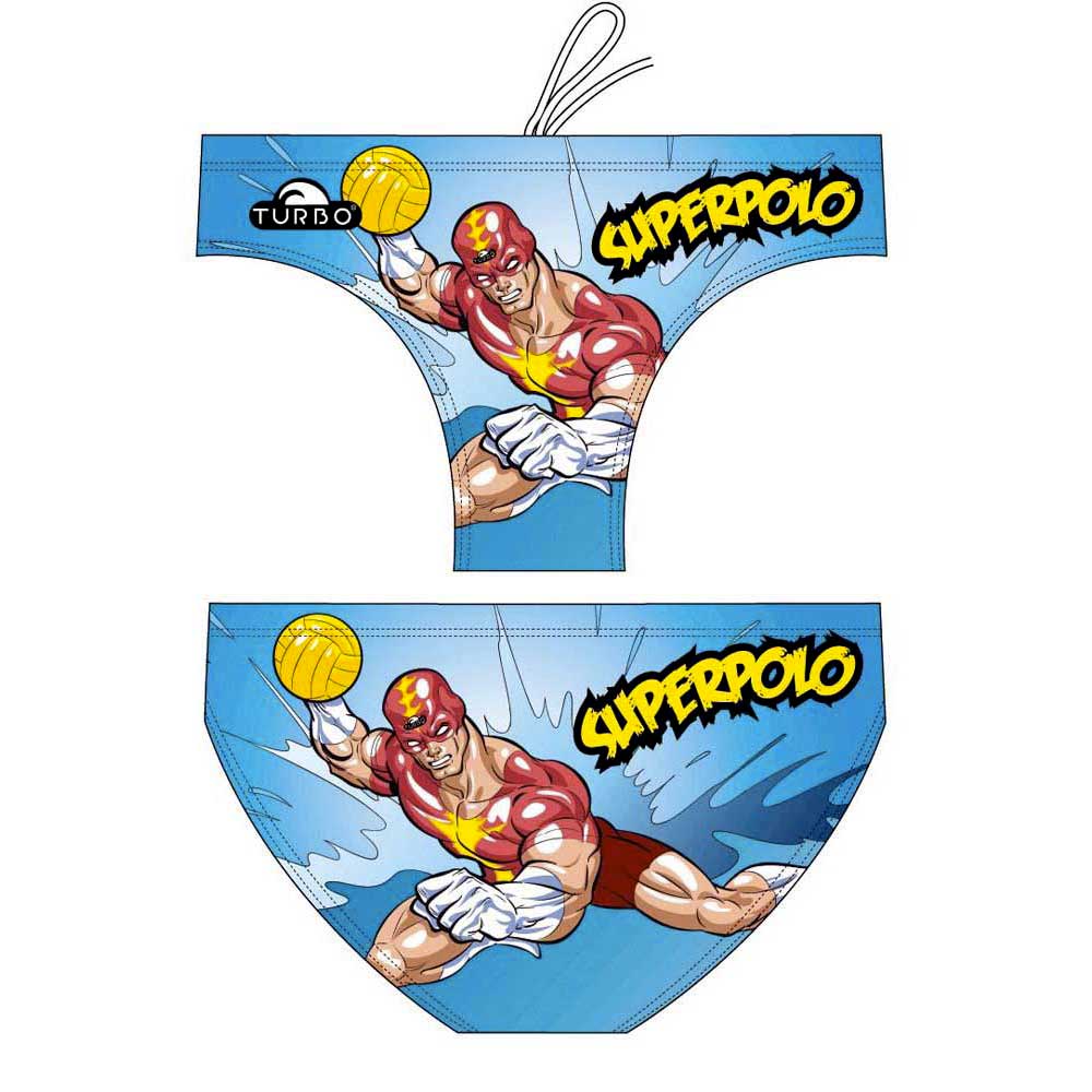 Turbo Heroe Swimming Brief Mehrfarbig 2XL Mann Turbo Heroe Swimming Brief Mehrfarbig 2XL Mann von Turbo