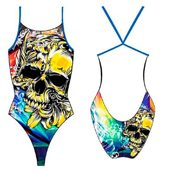 Turbo Hibiscus Pro Racer Thin Strap Swimsuit Mehrfarbig L Frau Turbo Hibiscus Pro Racer Thin Strap Swimsuit Mehrfarbig L Frau von Turbo