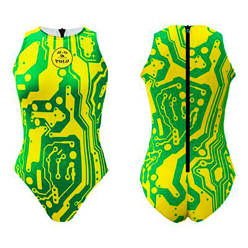 Turbo High Tech Swimsuit Grün 2XL Frau von Turbo