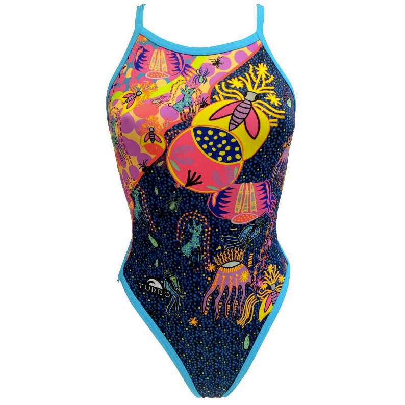 Turbo Huichol Swimsuit Mehrfarbig S Frau von Turbo