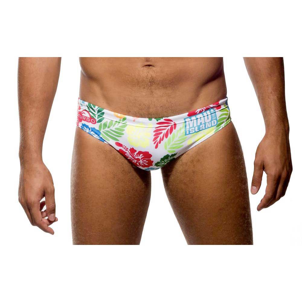 Turbo Island Swimming Brief Weiß M Mann Turbo Island Swimming Brief Weiß M Mann von Turbo
