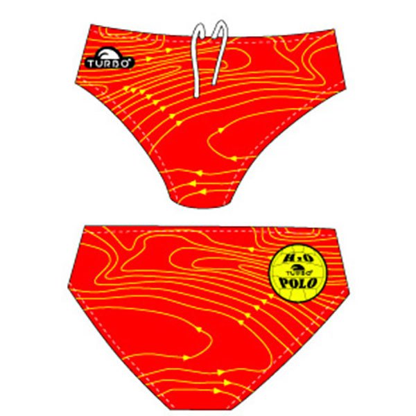 Turbo Isobars Swimming Brief Rot 2XL Mann von Turbo