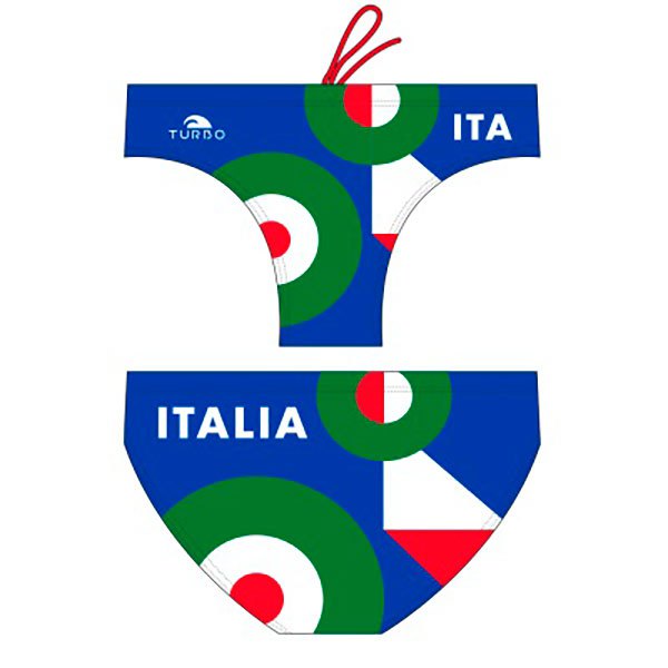 Turbo Italia Geo Swimming Brief Grün,Rot,Weiß,Blau 5-6 Years Junge Turbo Italia Geo Swimming Brief Grün,Rot,Weiß,Blau 5-6 Years Junge von Turbo