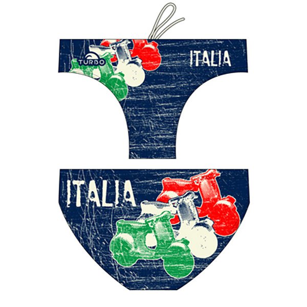 Turbo Italy Moto 2014 Swimming Brief Blau 9-10 Years Junge Turbo Italy Moto 2014 Swimming Brief Blau 9-10 Years Junge von Turbo
