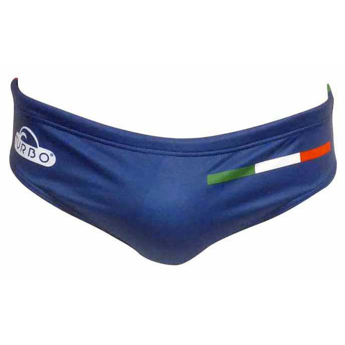 Turbo Italy Splash Swimming Brief Blau 5-6 Years Junge Turbo Italy Splash Swimming Brief Blau 5-6 Years Junge von Turbo