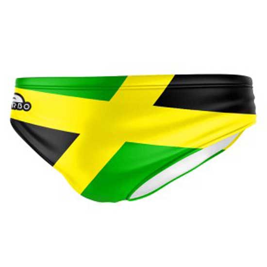 Turbo Jamaica Swimming Brief Grün,Gelb 12-24 Months Junge von Turbo