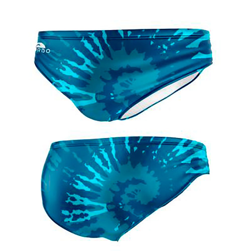 Turbo Khaki Tie Dye Swimming Brief Blau 5-6 Years Junge von Turbo