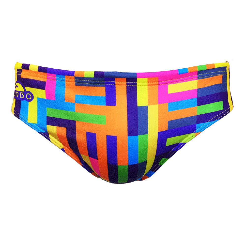 Turbo Labyrinth Swimming Brief Mehrfarbig L Mann von Turbo