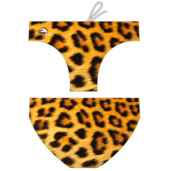 Turbo Leopard 2019 Swimming Brief Gelb 2XL Mann von Turbo