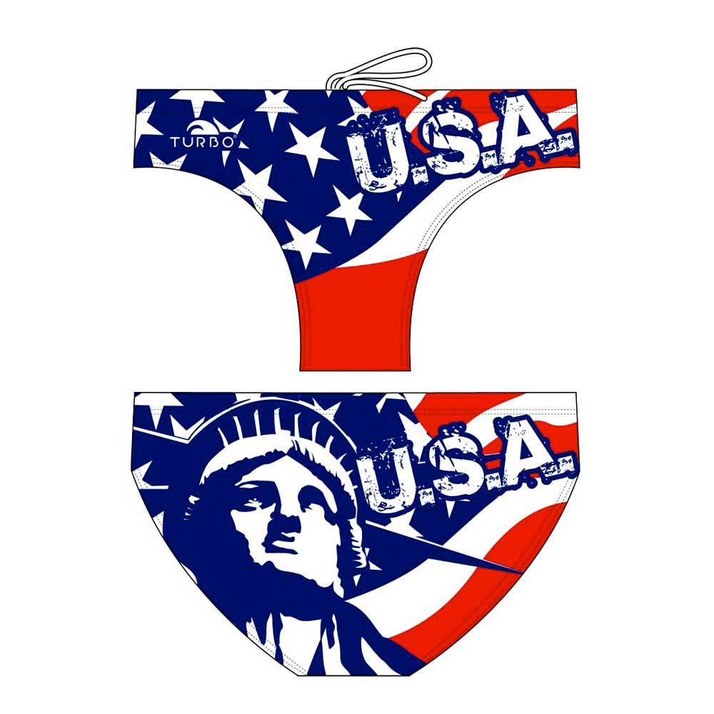 Turbo Liberty Usa Swimming Brief Mehrfarbig 3XL Mann Turbo Liberty Usa Swimming Brief Mehrfarbig 3XL Mann von Turbo