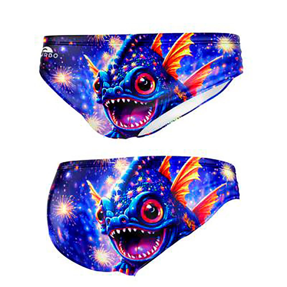 Turbo Little Dragon Fireworks Swimming Brief Mehrfarbig 3XL Mann von Turbo