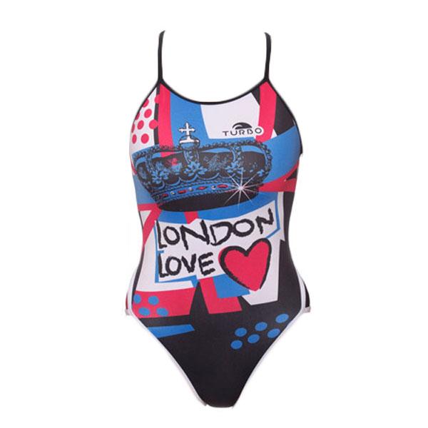 Turbo London Love Swimsuit Mehrfarbig S Frau Turbo London Love Swimsuit Mehrfarbig S Frau von Turbo