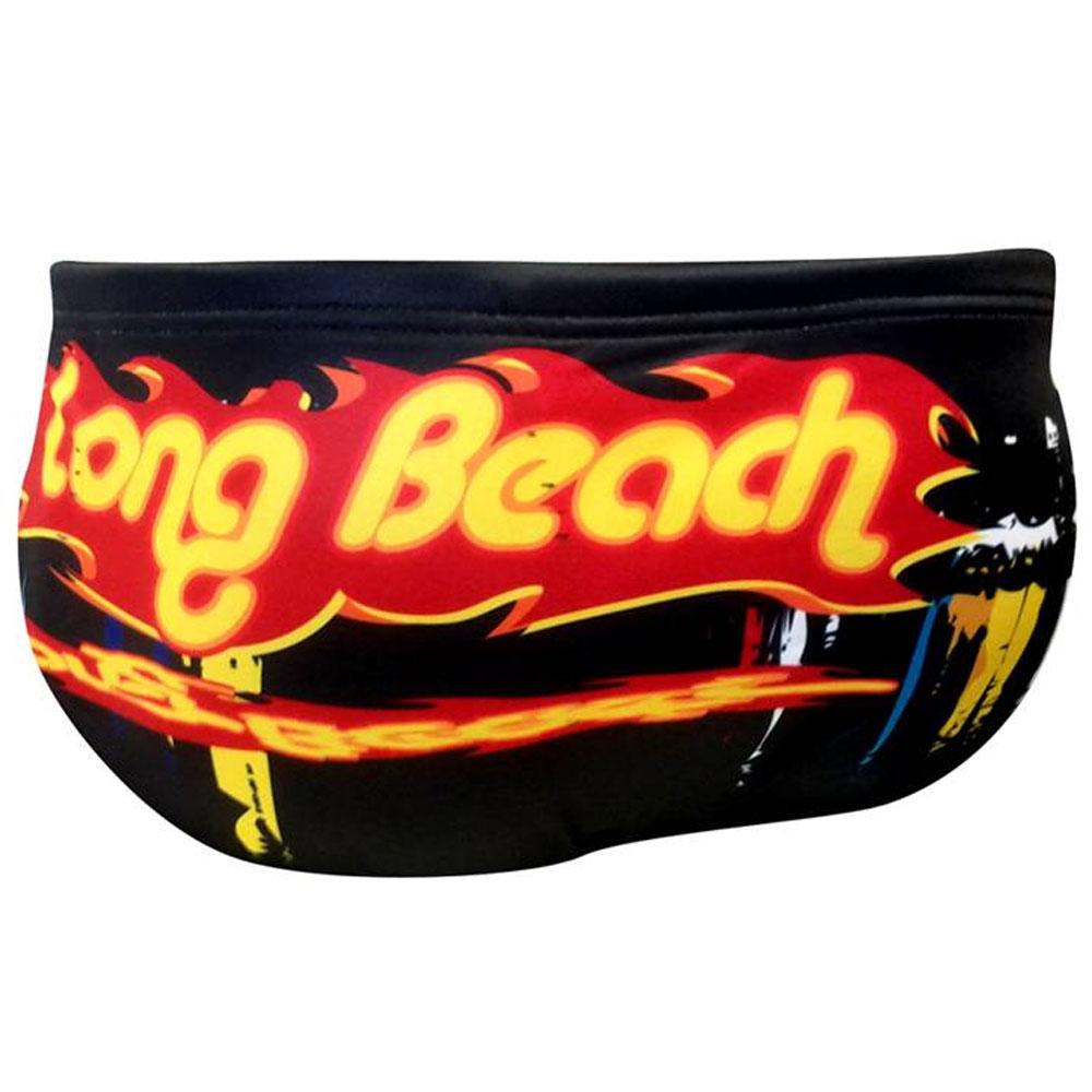 Turbo Long Beach Swimming Brief Schwarz 5XL Mann Turbo Long Beach Swimming Brief Schwarz 5XL Mann von Turbo